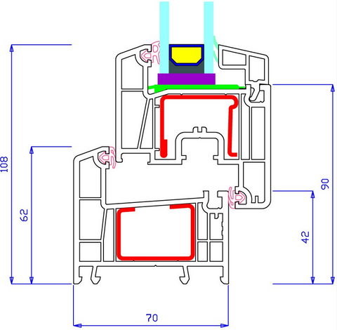 REHAU EURO DESIGN 70_3